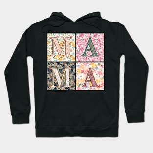 Retro Boho designs Mama Gift For Women Mother day Hoodie